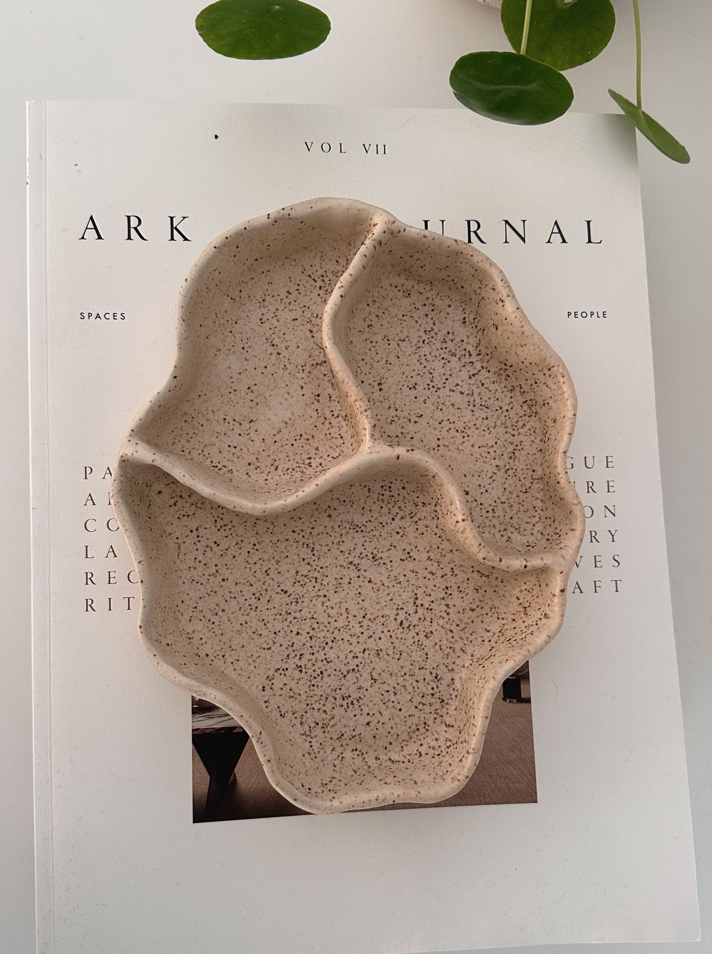 WAVY decorative dish