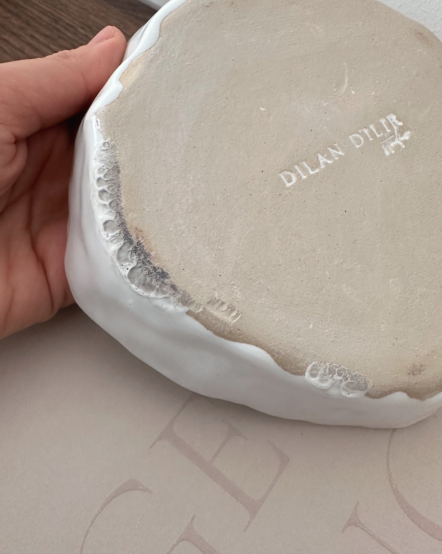 VYNE jewelry dish (glaze defect)