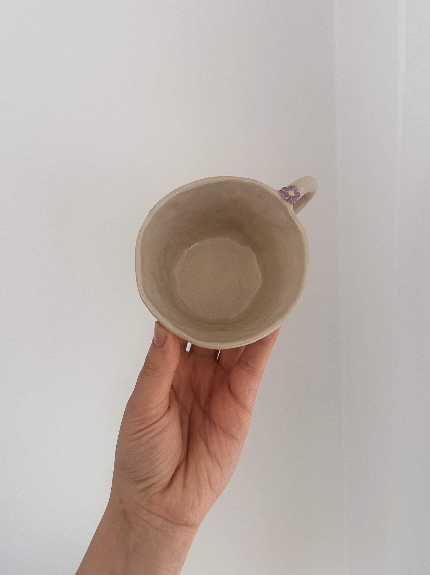 PERSONALIZED small flowers mug