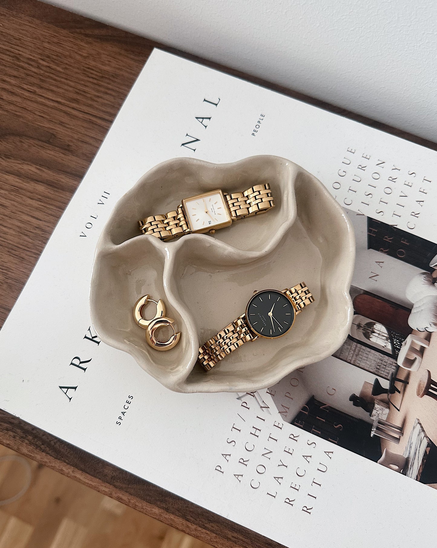 WAVY jewelry dish