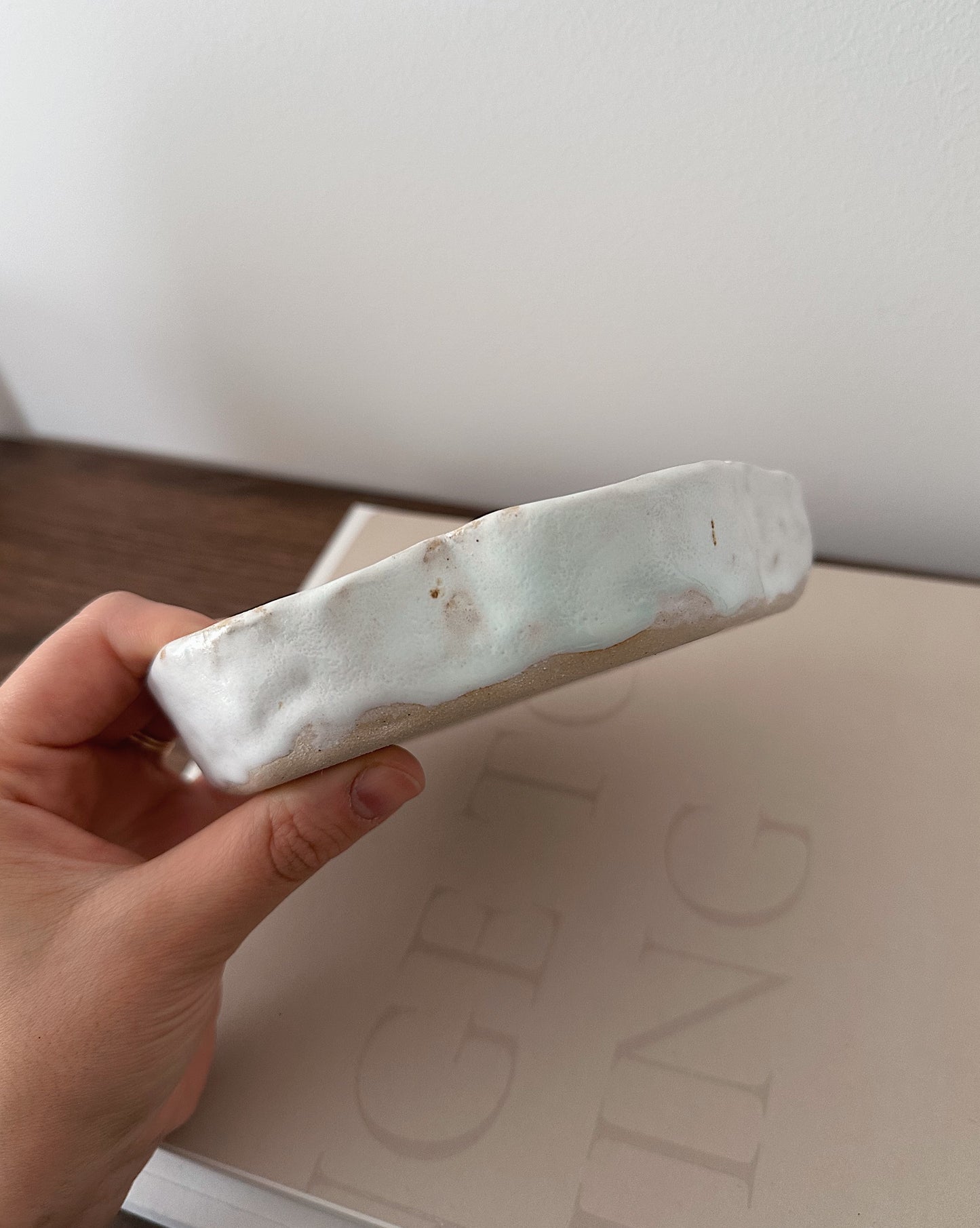 VYNE jewelry dish (glaze discolor)