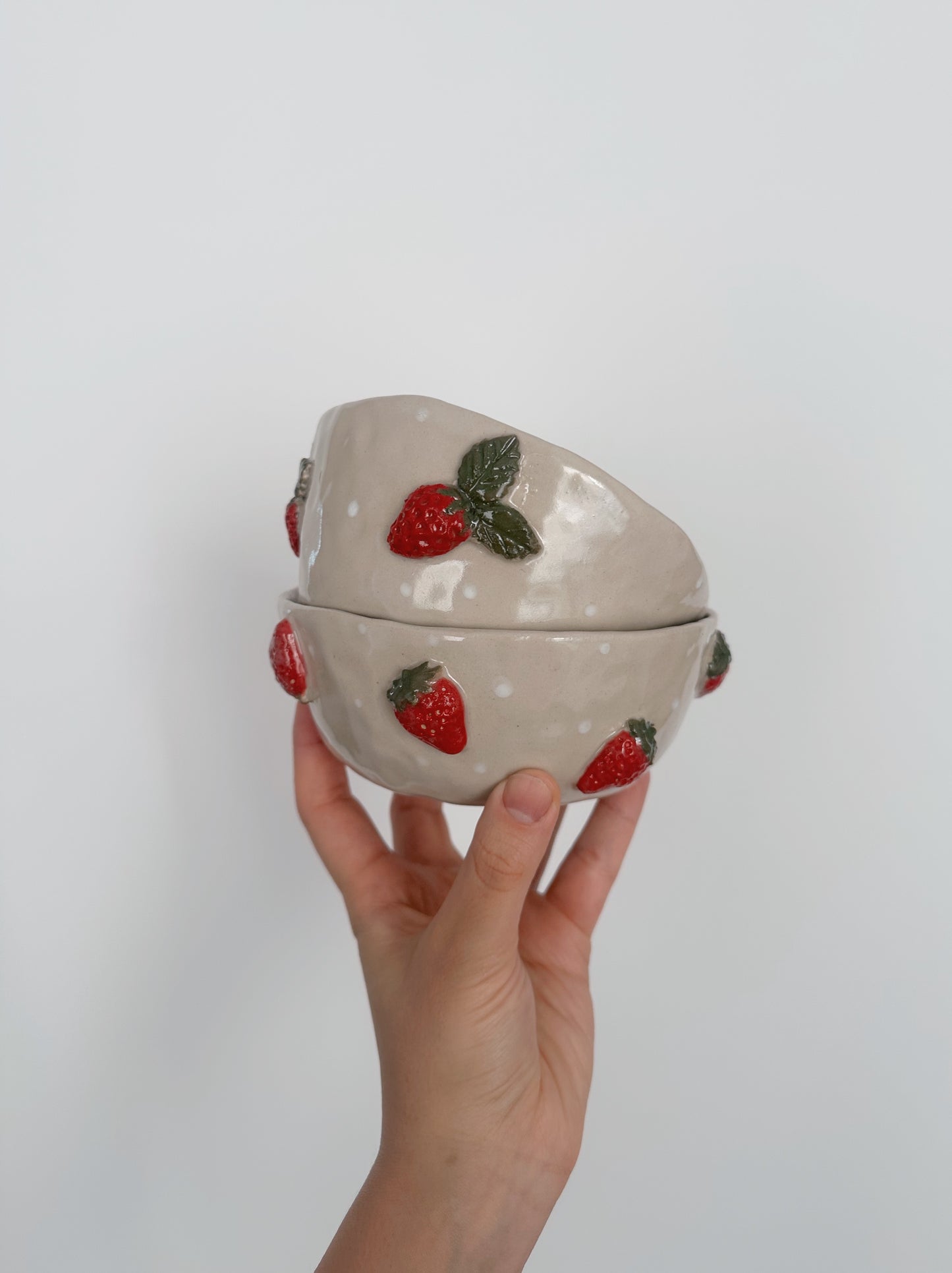 Strawberries bowl