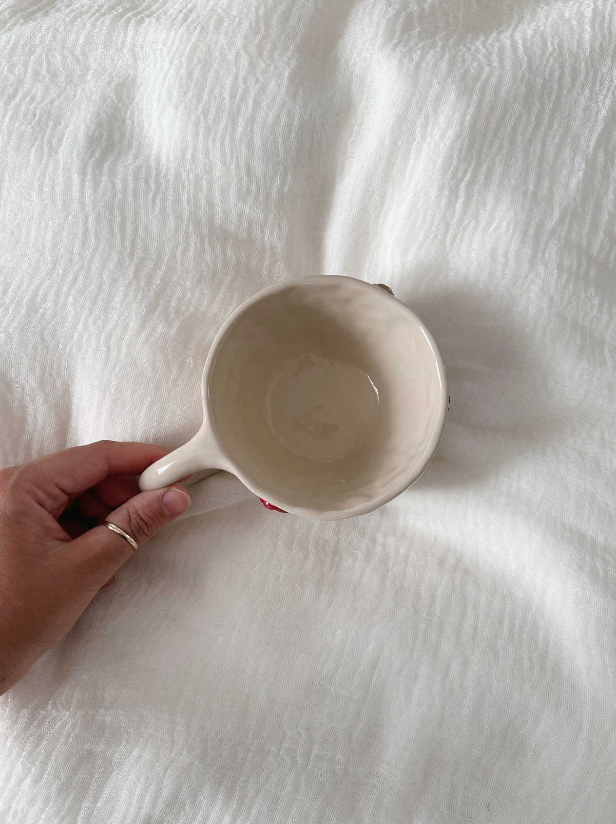 TEDDY mug with mushrooms