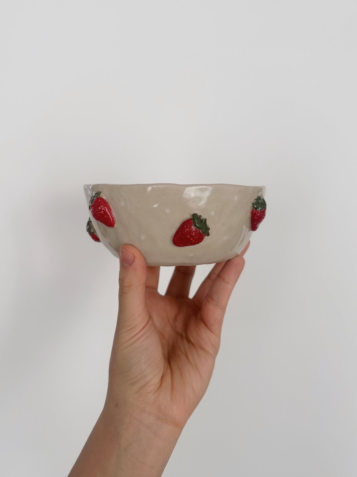 Strawberries bowl