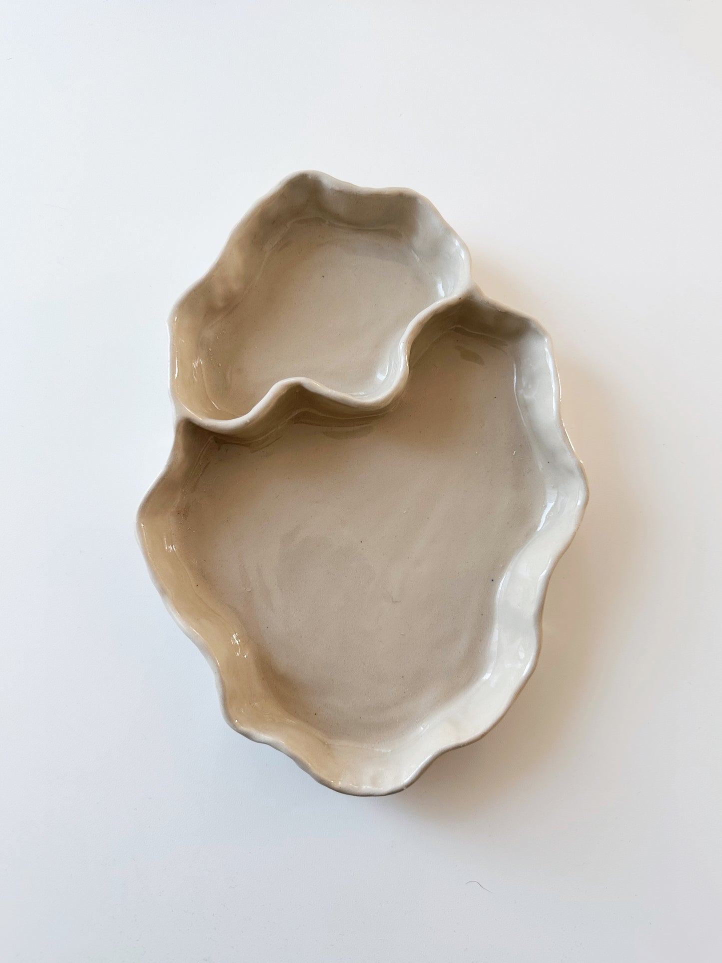 WAVY decorative dish
