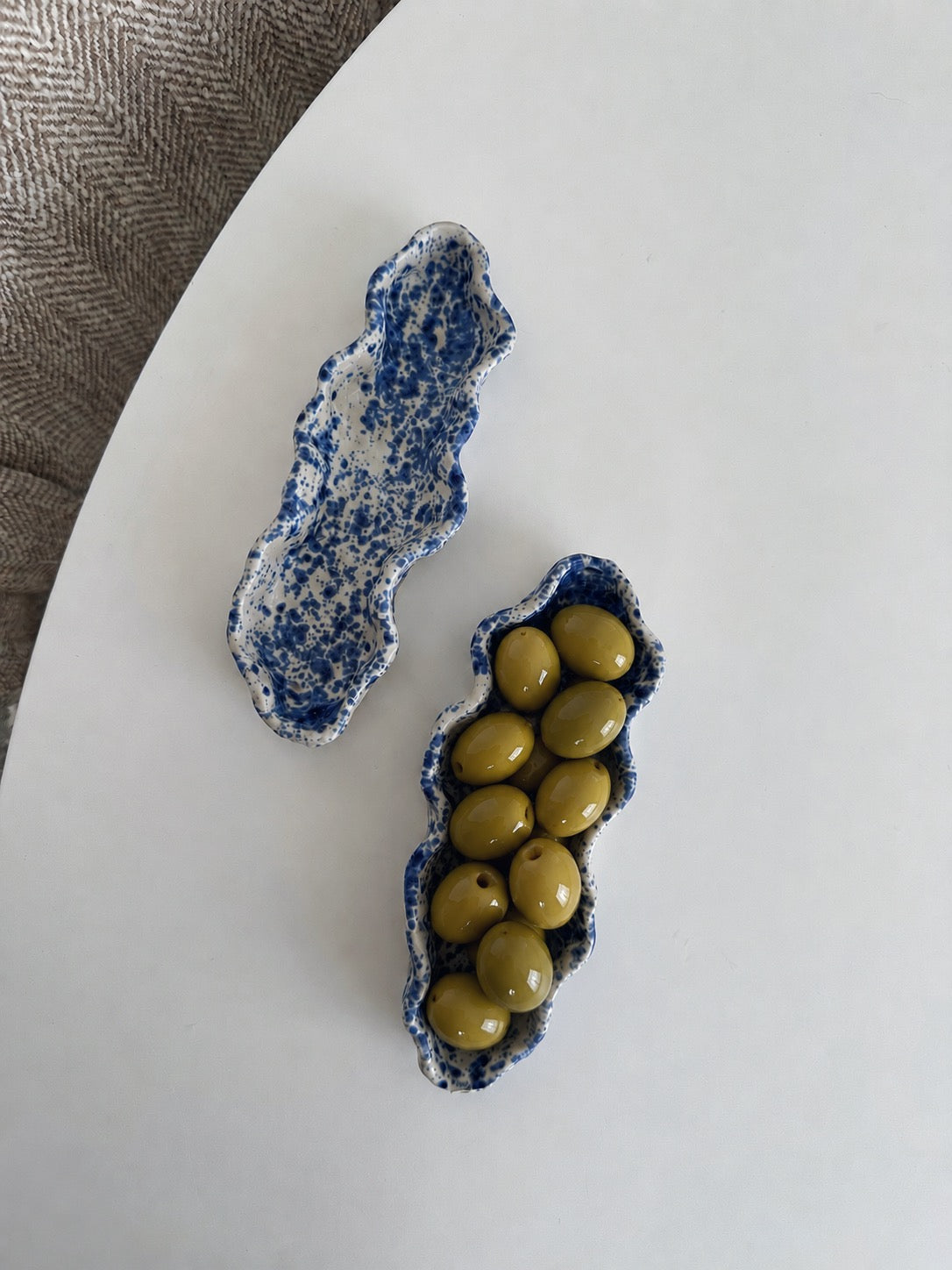 BLUE small dish (top one)
