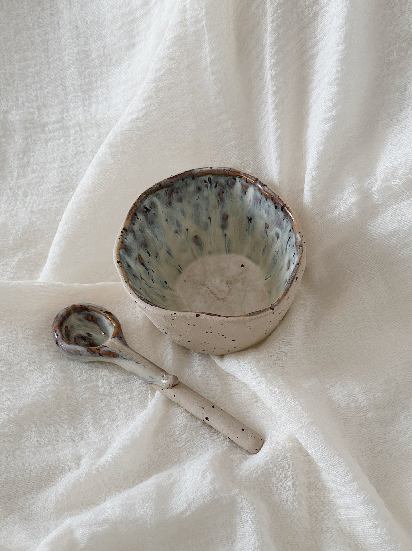 BARE mug with spoon
