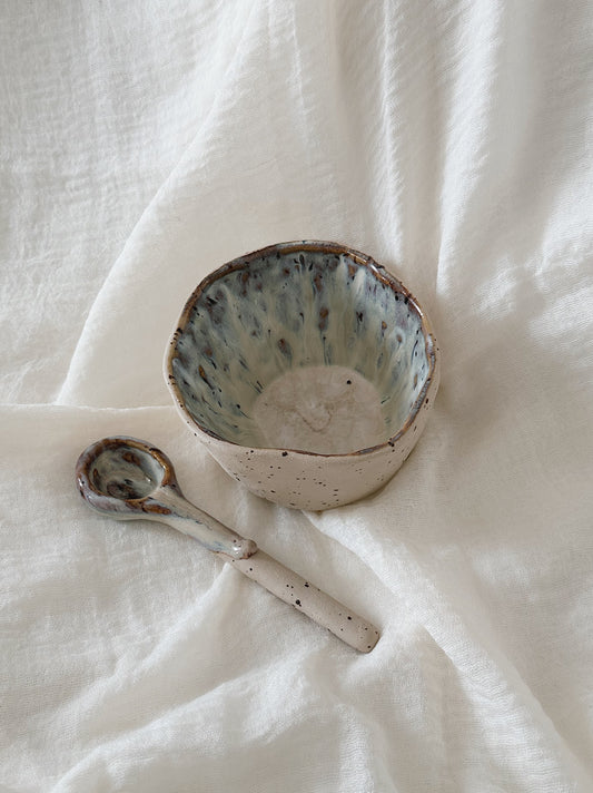 BARE mug with spoon