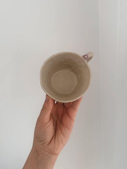 PERSONALIZED small flowers mug