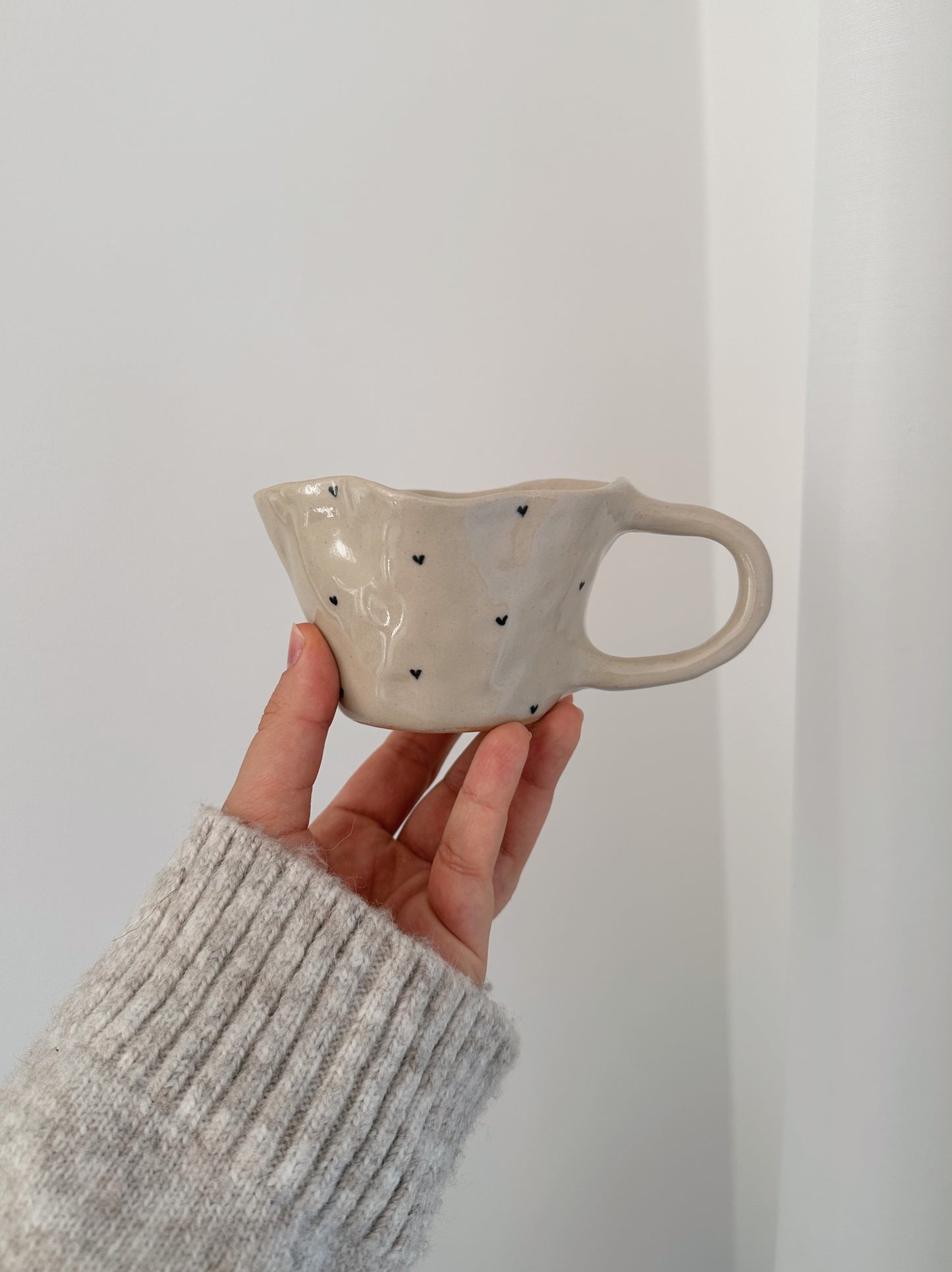 Mini hearts mug
