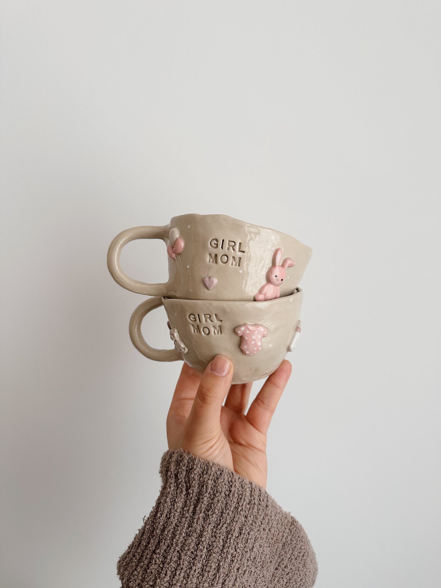 PRE-ORDER girl mom mug