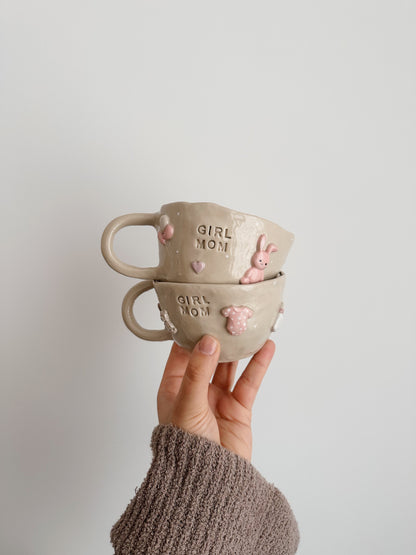 PRE-ORDER girl mom mug