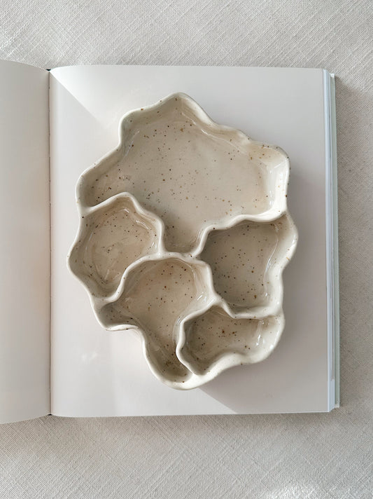 WAVY large decorative dish