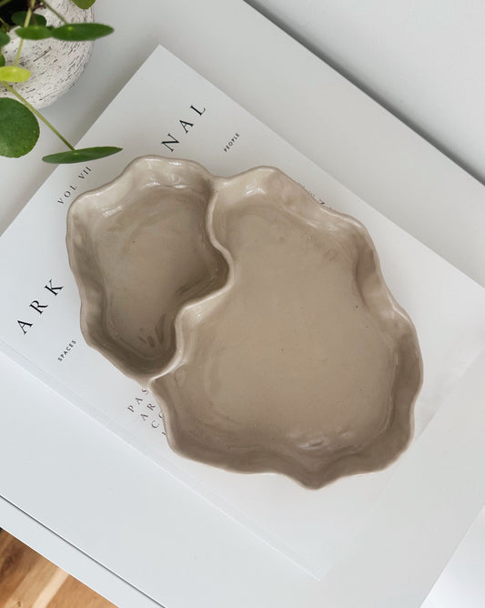 WAVY decorative dish