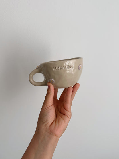 MORMOR mug (misshapen, oval shape)