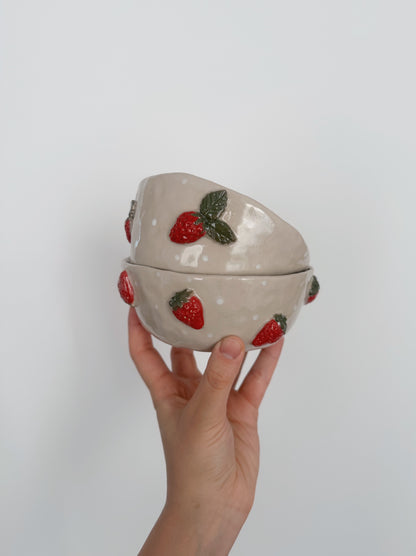 Strawberries bowl