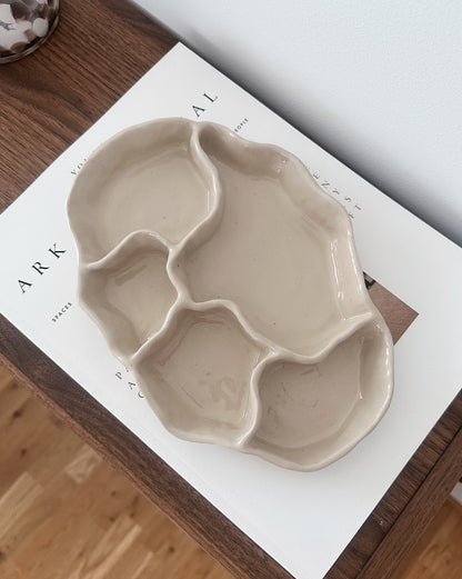 WAVY large decorative dish