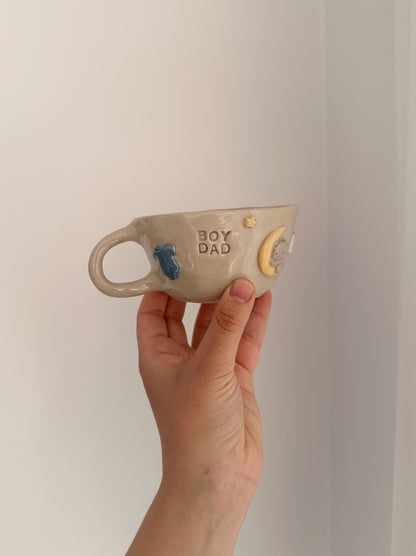 BOY DAD mug