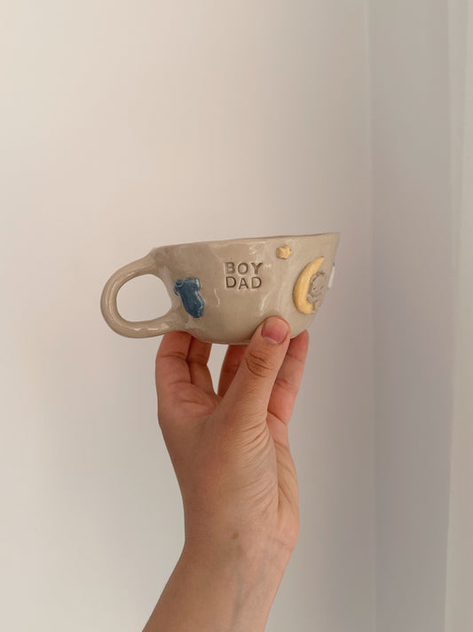 BOY DAD mug