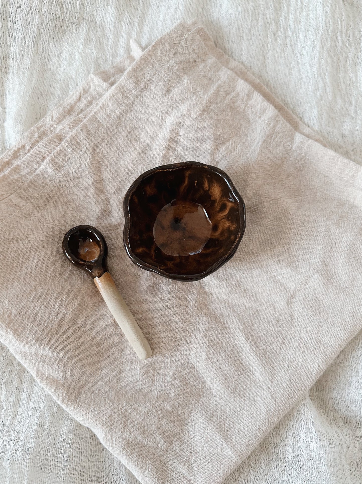 MINI bowl & mini spoon