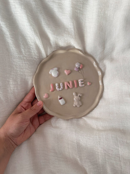 PERSONALIZED nameplate