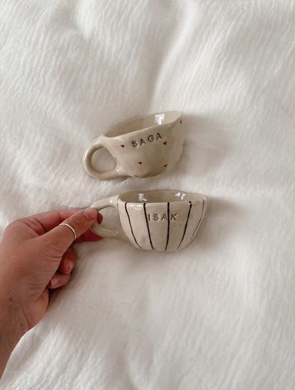 PERSONALIZED mini mugs