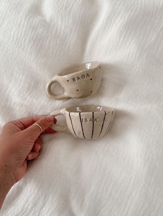 PERSONALIZED mini mugs