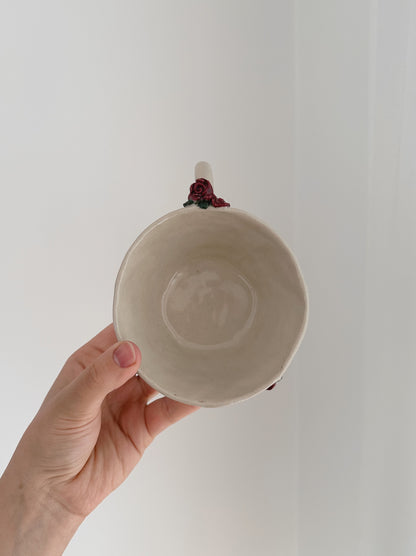 TEDDY x ROSES mug