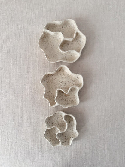 WAVY decorative dish