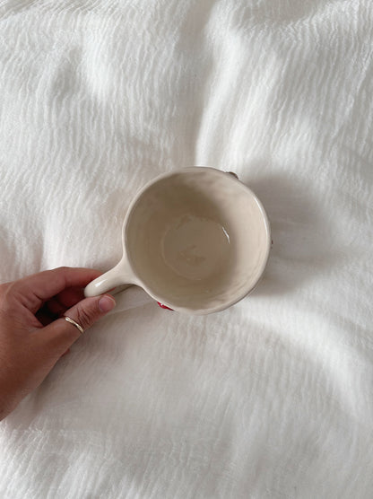 TEDDY mug with mushrooms