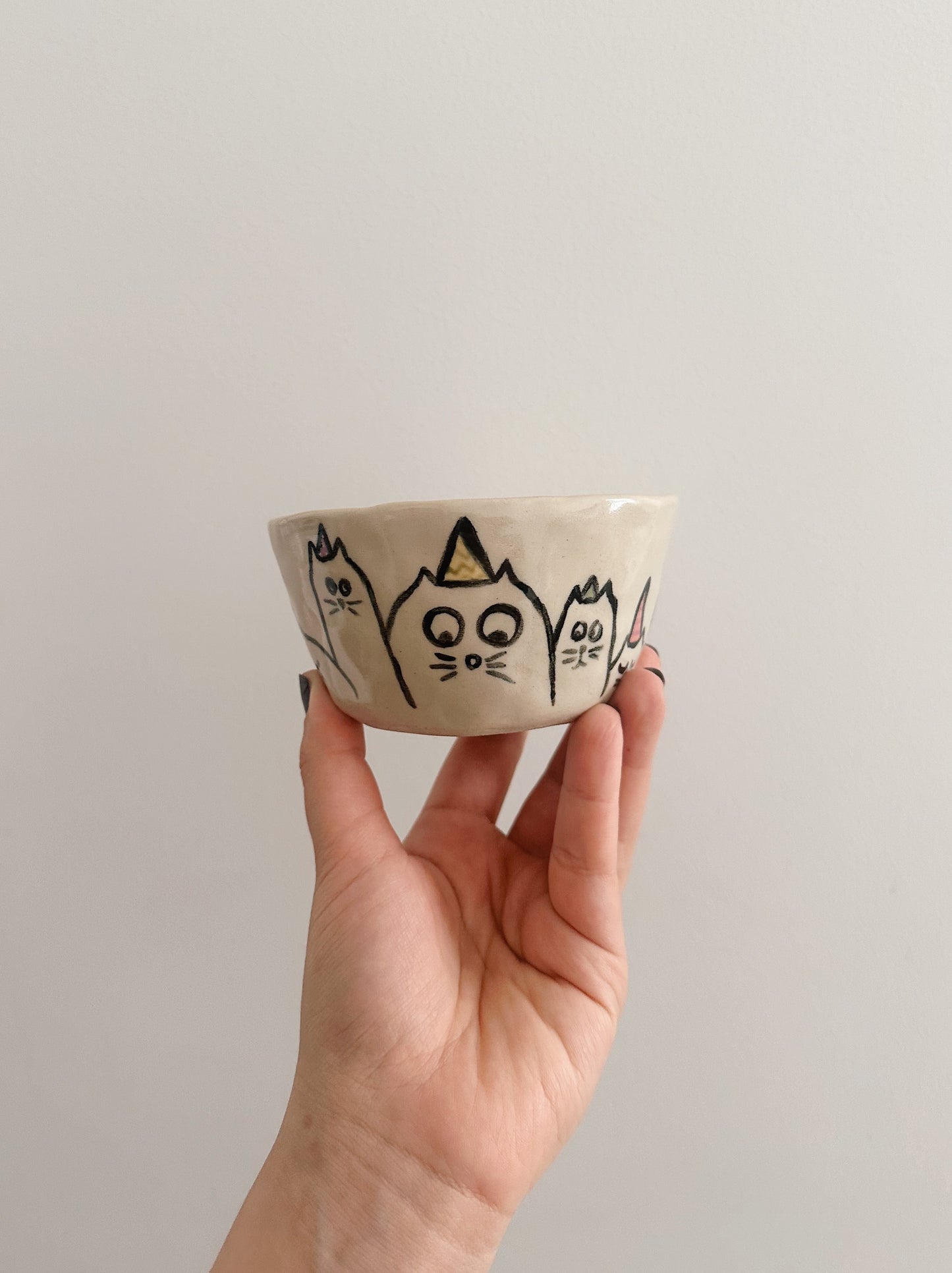 Cat party mug
