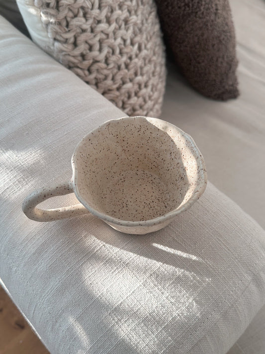 Mug with speckles