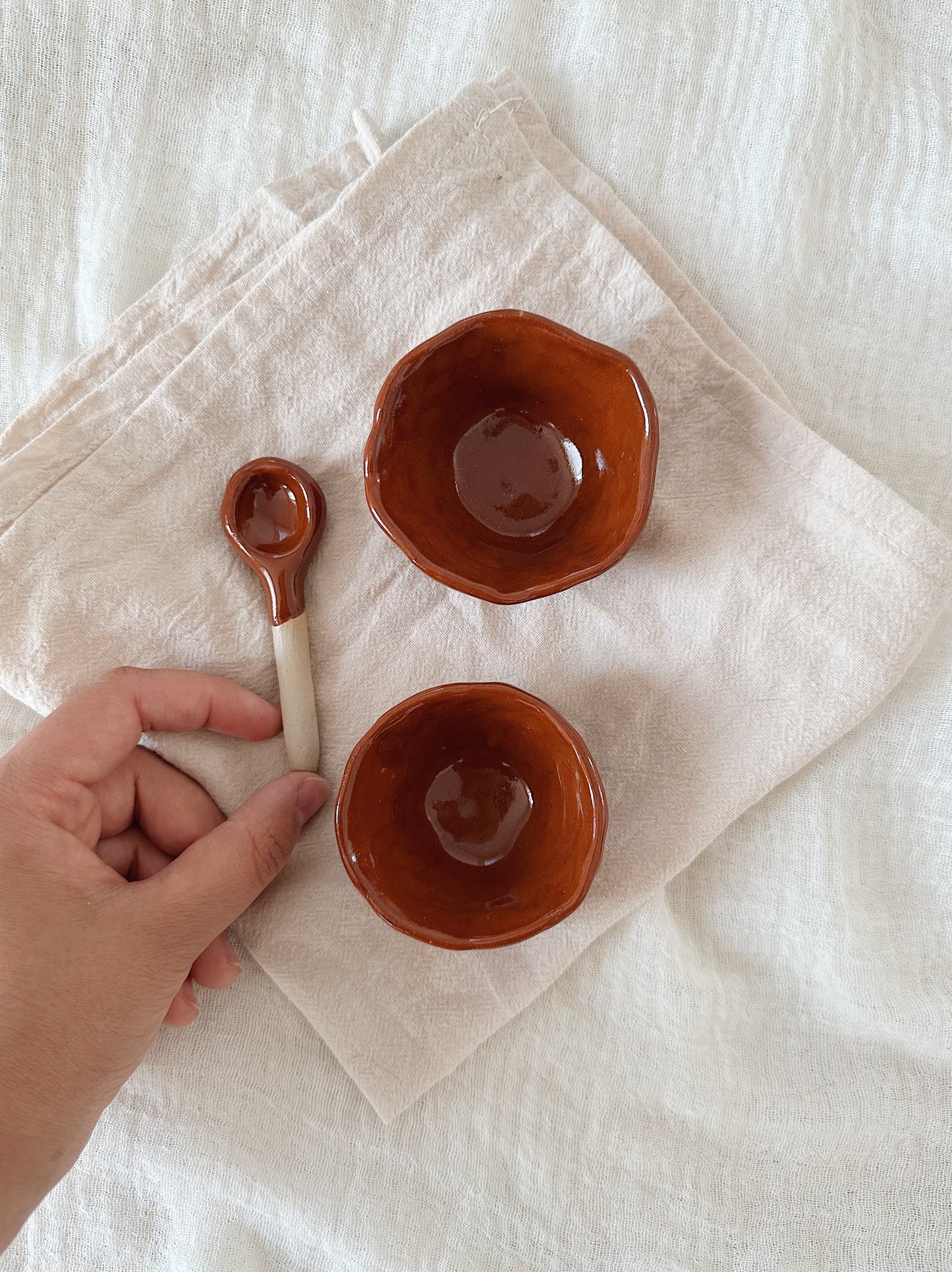 MINI bowls & mini spoon