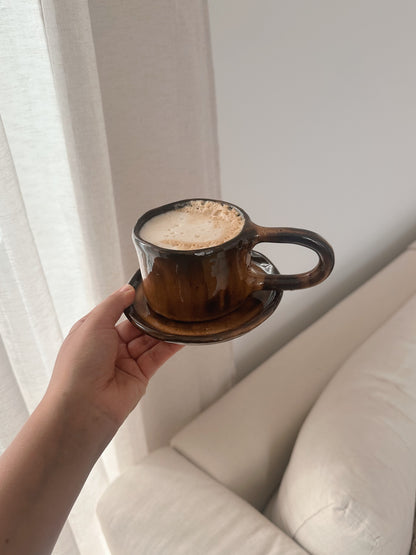 ROVE mug with saucer