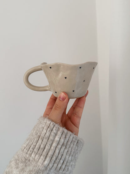 Mini hearts mug