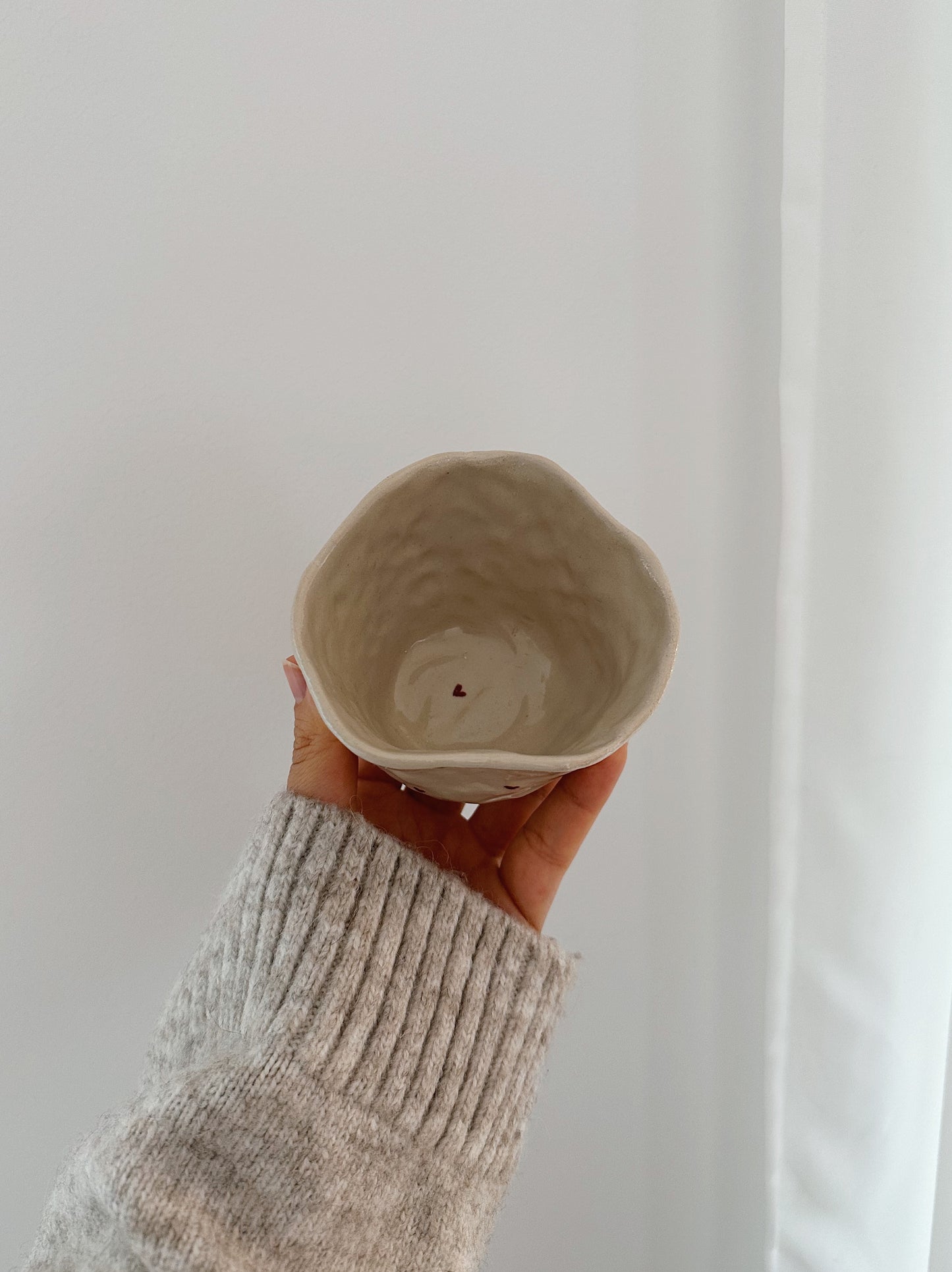 HEARTS mug without handle