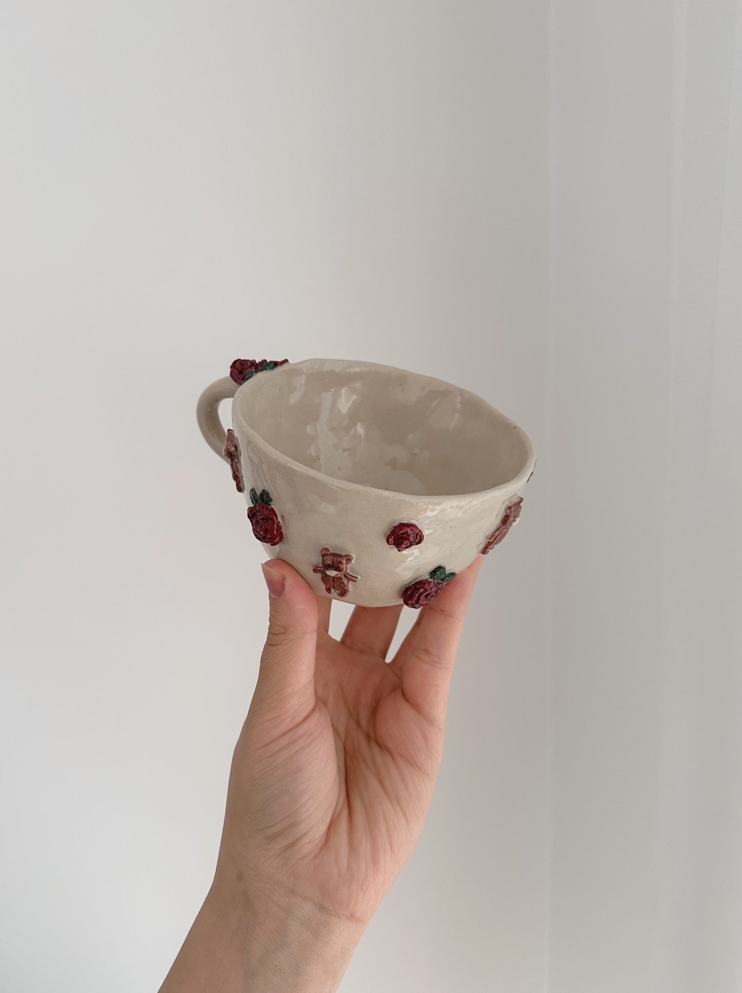 TEDDY x ROSES mug