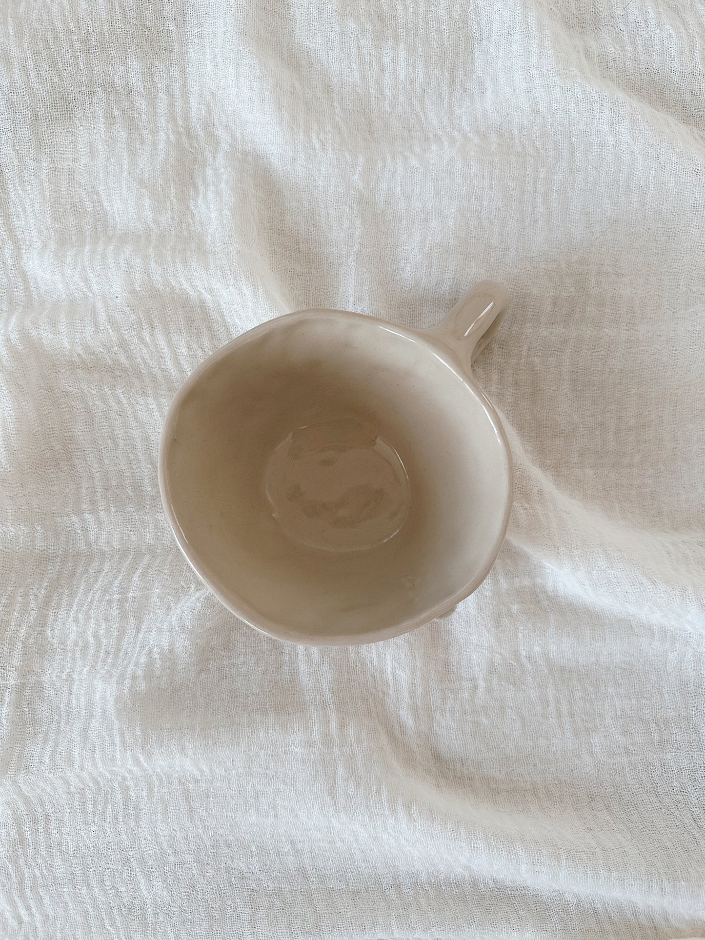 TEDDY mug with mushrooms and leaves
