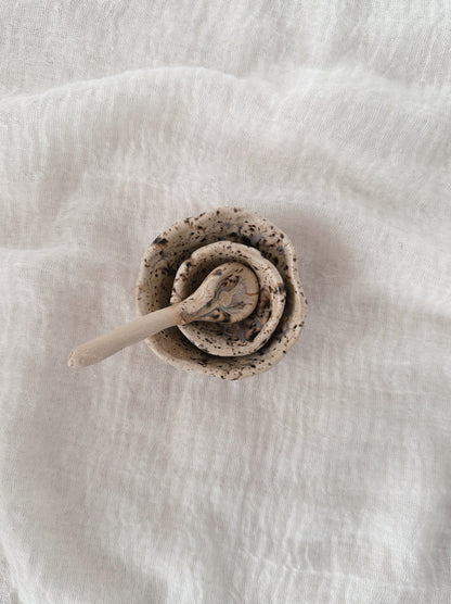 Mini bowls with a small spoon