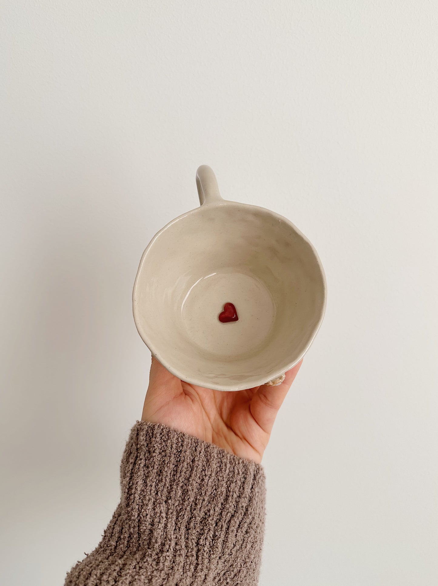 TEDDY mug with hearts