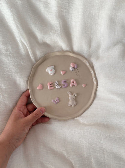 PERSONALIZED nameplate