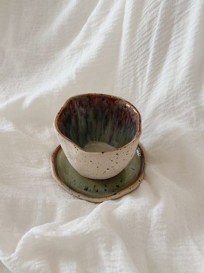 BARE mug with matching saucer