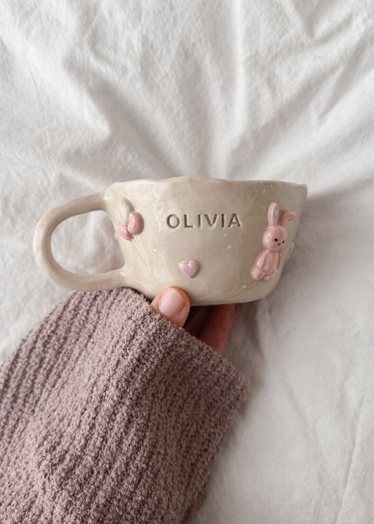 PERSONALIZED girl mug