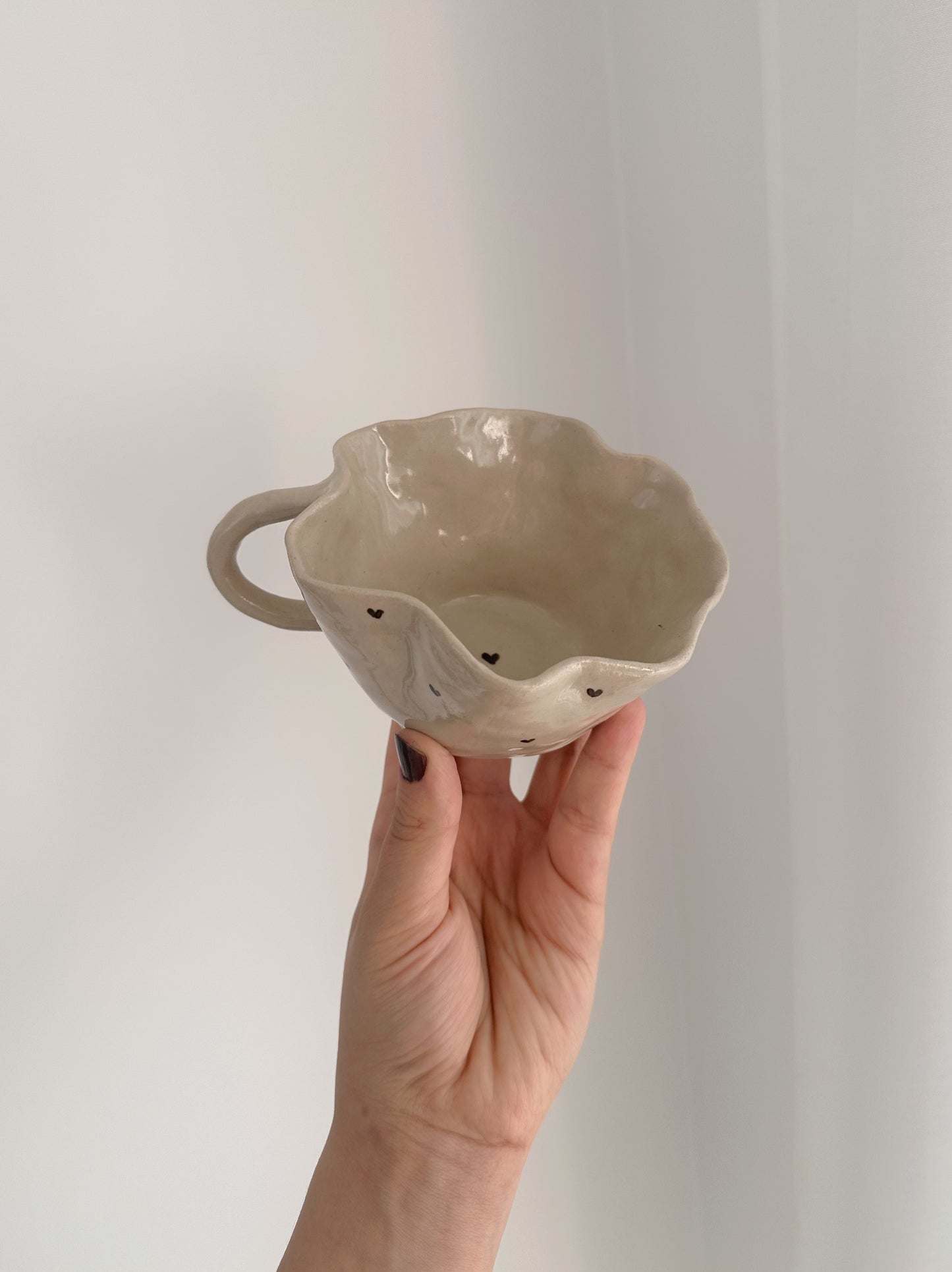 Mini hearts mug