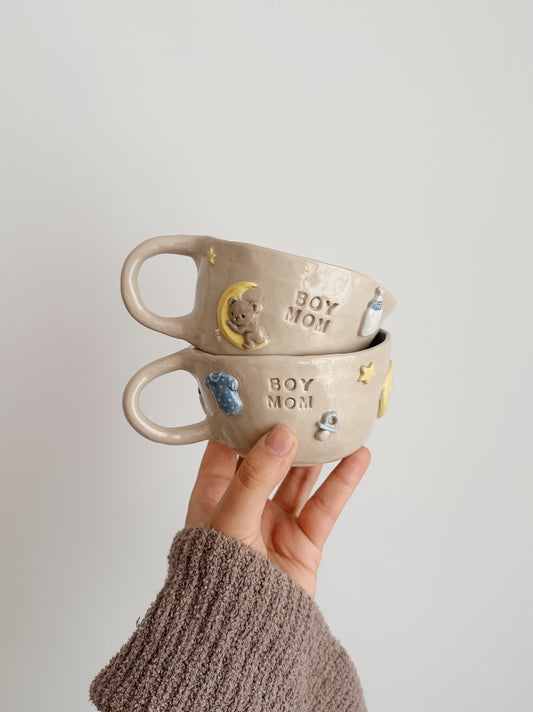 PRE-ORDER boy mom mug