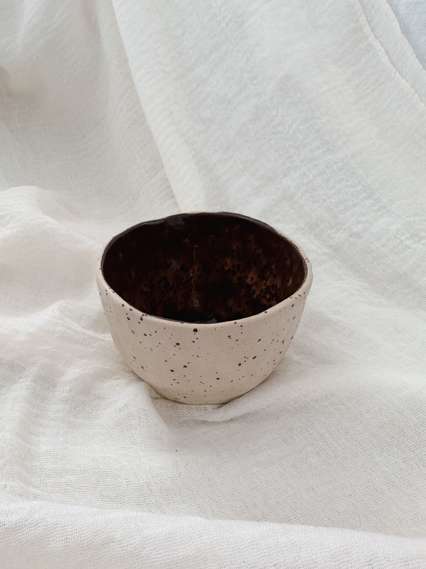 BARE mug shiny brown