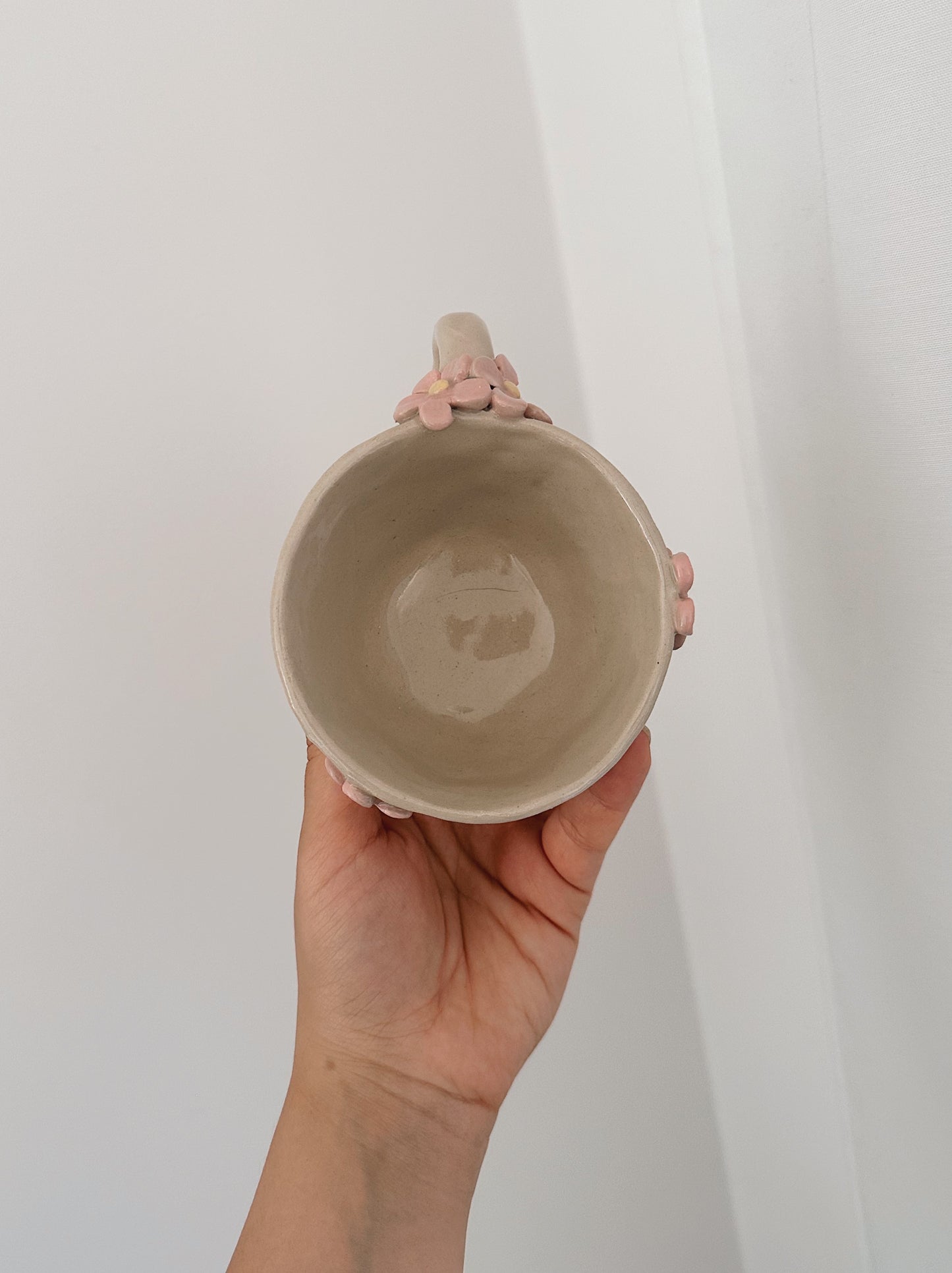 PERSONALIZED flower mug