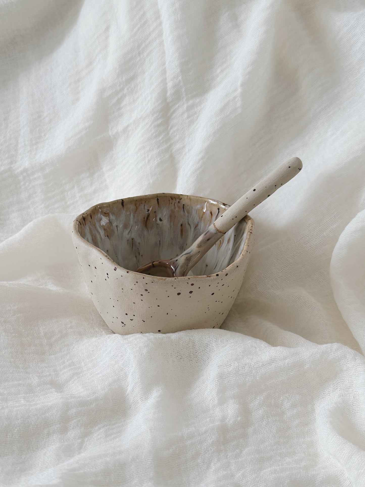 BARE mug with matching spoon