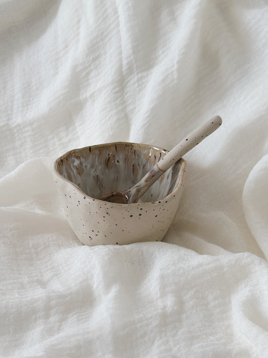 BARE mug with matching spoon