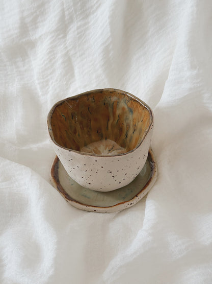 BARE mug with matching saucer